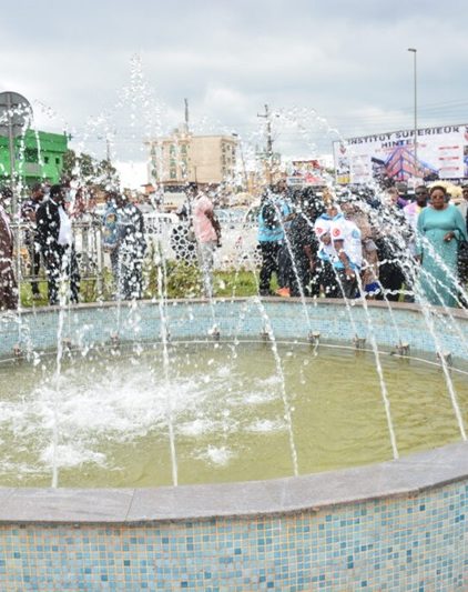 Embellissement de Yaoundé : trois fontaines d’eau mises en service